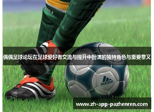 偶偶足球论坛在足球爱好者交流与提升中扮演的独特角色与重要意义